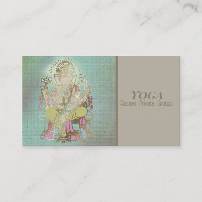 YOGA - Business Card (Front)