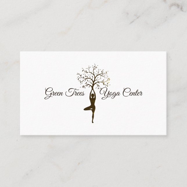 Yoga Business Card (Front)