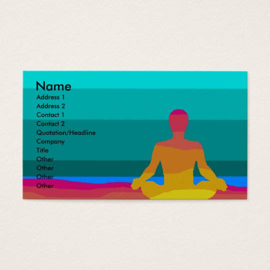 Yoga Business Card