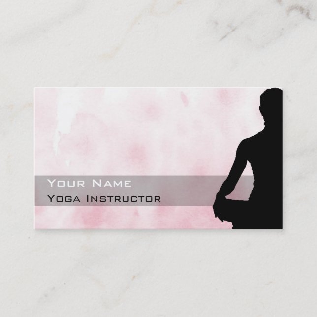 Yoga Business Card (Front)