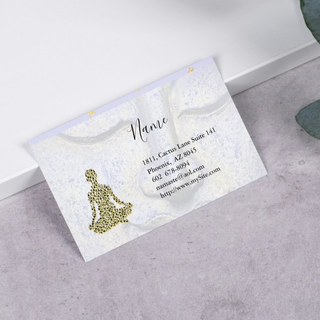 Yoga Business Card (Creator Uploaded)
