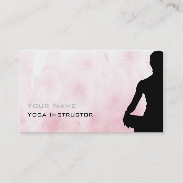Yoga Business Card (Front)