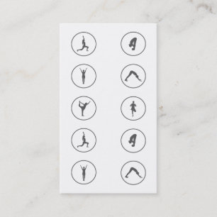 Yoga Business Card 10 Class Pass