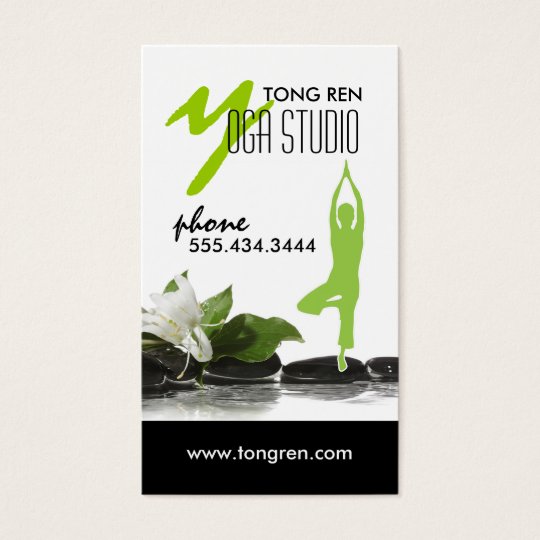 Yoga Business Card Template