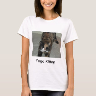 Yoga Calico Cat T-Shirt