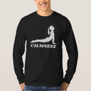 Yoga Calmness Poses Meditation Exercises Yogis Ins T-Shirt