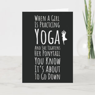 Yoga Cards For Women For Her Yogi