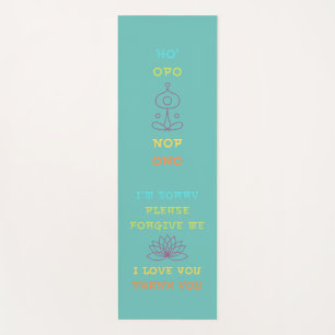 Yoga carpet Ho'OPONOPONO Mat