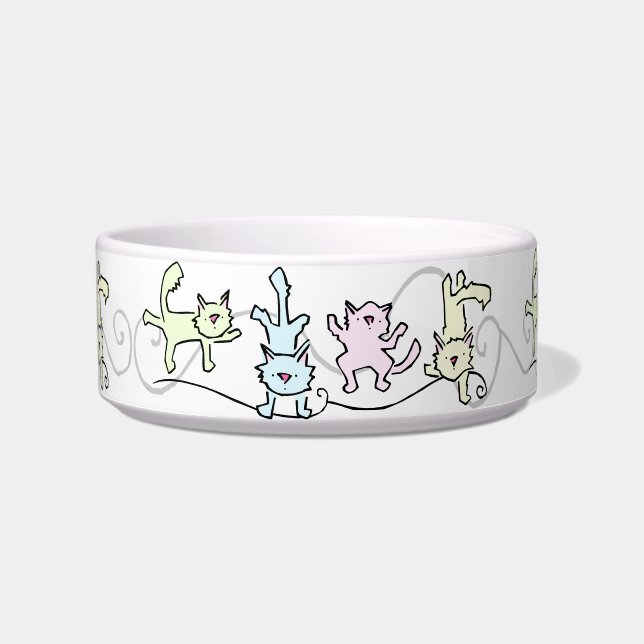 Yoga Cat Bowl (Front)
