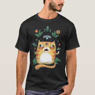 Yoga Cat God T-Shirt