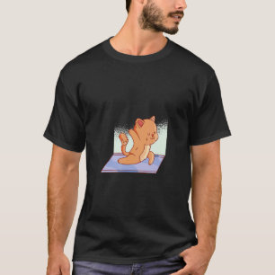 Yoga Cat Meditation T-Shirt