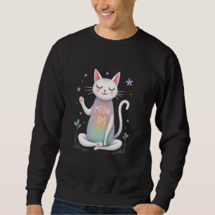 Yoga Cat - Meow Om Meditation Tee for Women & Men