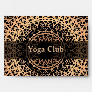 Yoga Centre, yoga, sports, mandala Envelope