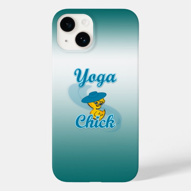 Yoga Chick #3 Case-Mate iPhone Case (Back)