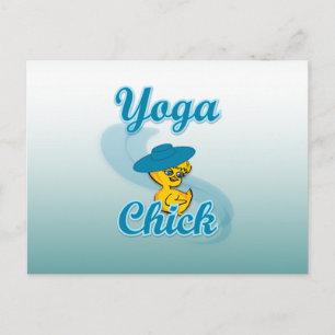 Yoga Chick #3 Postcard