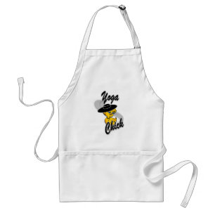 Yoga Chick #4 Standard Apron