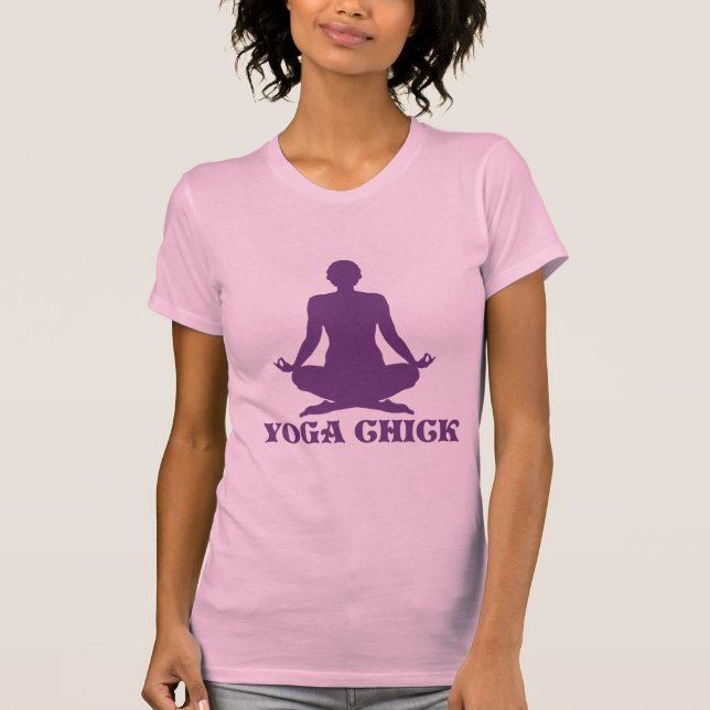Yoga Chick T-Shirt (Front)