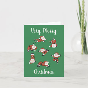 Yoga Christmas Card