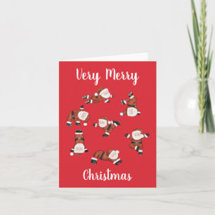 Yoga Christmas Card