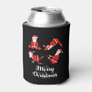 Yoga Christmas Fitness Can Cooler