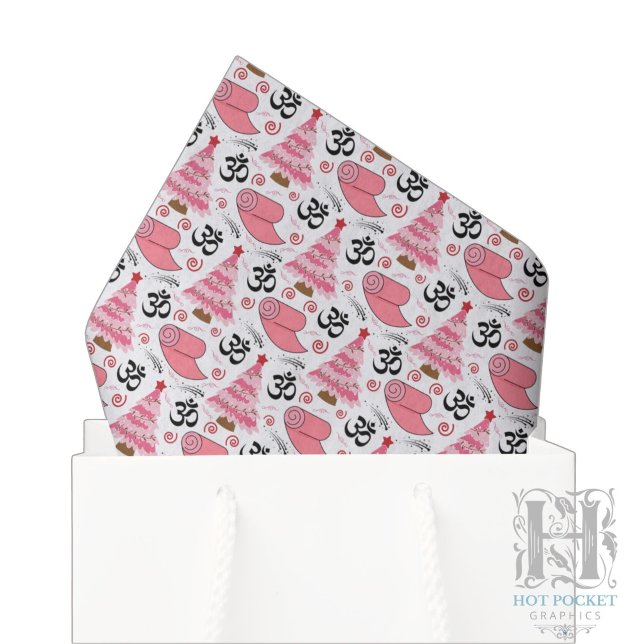 Yoga Christmas Tissue Paper (Creator Uploaded)