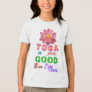 Yoga Clothes Is Just Good For You Tri-Blend Shirt