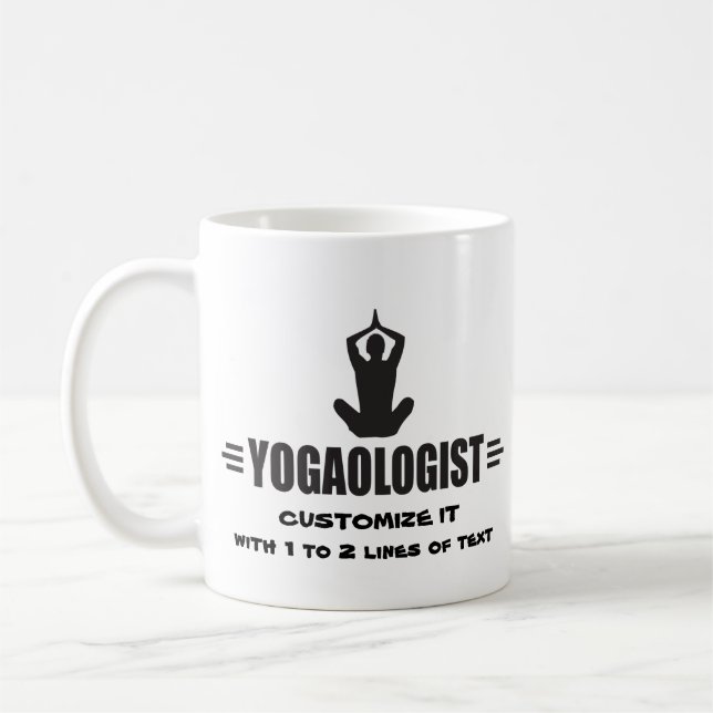 Yoga Coffee Mug (Left)