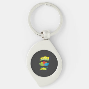Yoga - Come On Inner Peace Key Ring