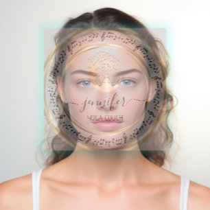 Yoga Couch Therapist Mindfullness QR CODE Music  Square Business Card