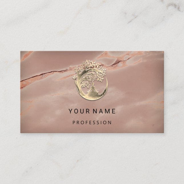 Yoga Couch Therapist Wellness Meditation SPA Business Card (Front)