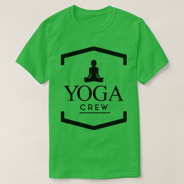 Yoga crew T-Shirt (Design Front)