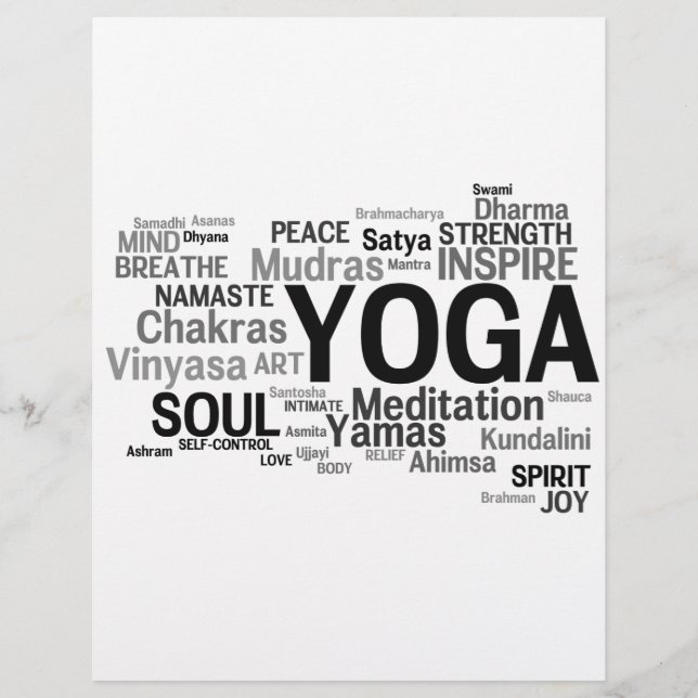YOGA Custom Flyer (Front)