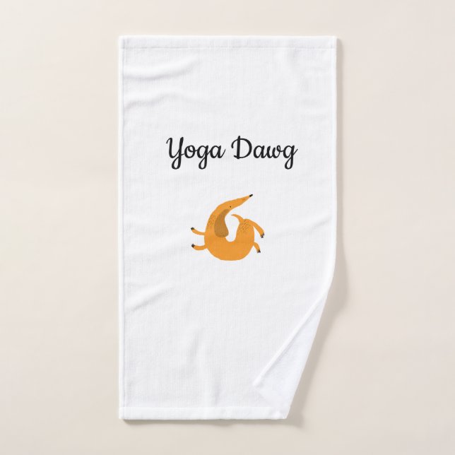 Yoga Dawg Yoga Towel (Hand Towel)