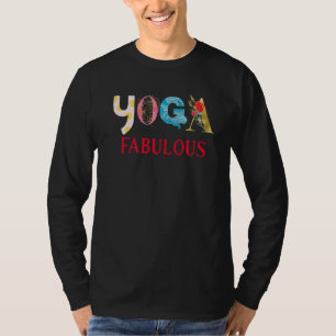 Yoga Diva Fabulous Yoga Yoga Letters Men Women It T-Shirt