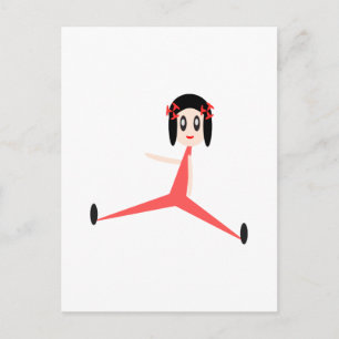 "Yoga Diva" Postcard