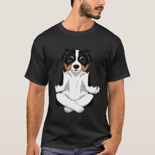 Yoga Dog Australian Shepherd T-Shirt
