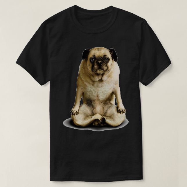 Yoga Dogs big dogs  T-Shirt (Design Front)