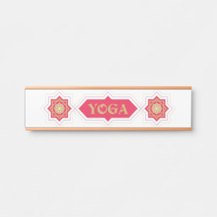 Yoga Door Sign