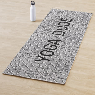 Yoga Dude Metal Gray Yoga Mat