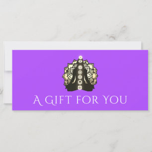 Yoga Energy Healer Holiday Gift Certificate