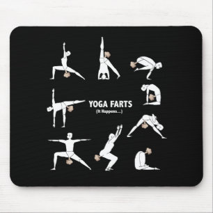Yoga Farts Mouse Mat