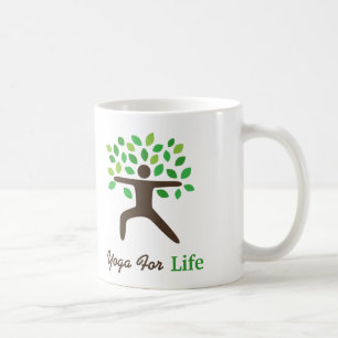 Yoga For Life Warrior Pose Tree Yogi Mug