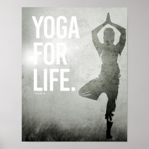 Yoga for Life -   Yoga Fitness -.png Poster