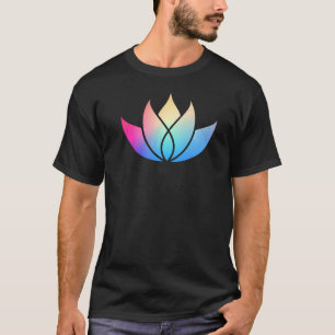 Yoga  For Men And Women  Om   Lotus Flower T-Shirt