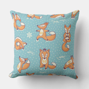Yoga Fox Cushion