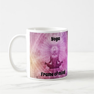 Yoga frame of mind coffee mug