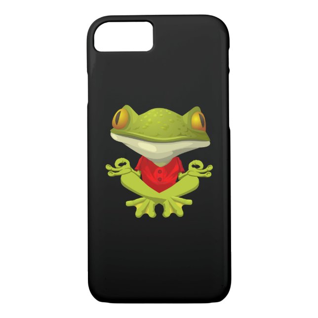 Yoga Frog iPhone 7 case (Back)