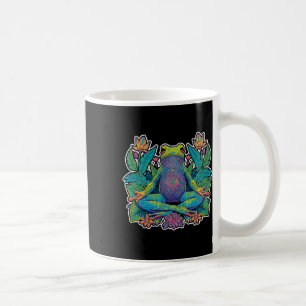 Yoga Frog Meditate Zen Pose Lance Stretch Coffee Mug