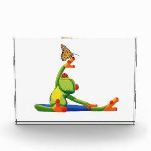 Yoga Frog Photo Block