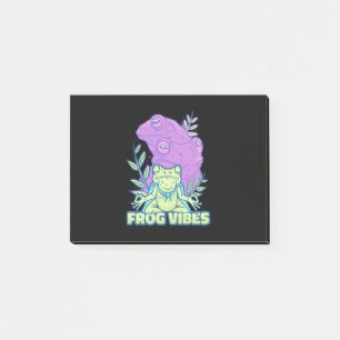 Yoga Frog Vibes Post-it Notes